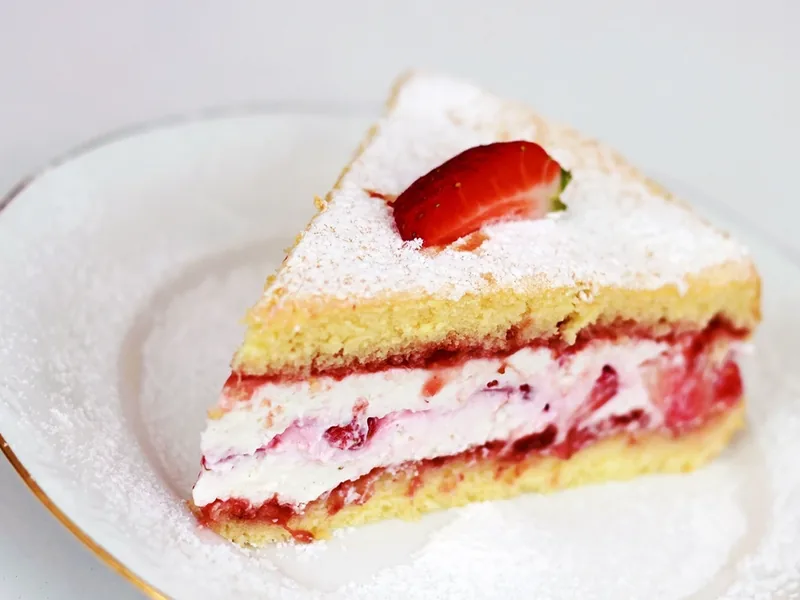 Erdbeer-Sahnetorte